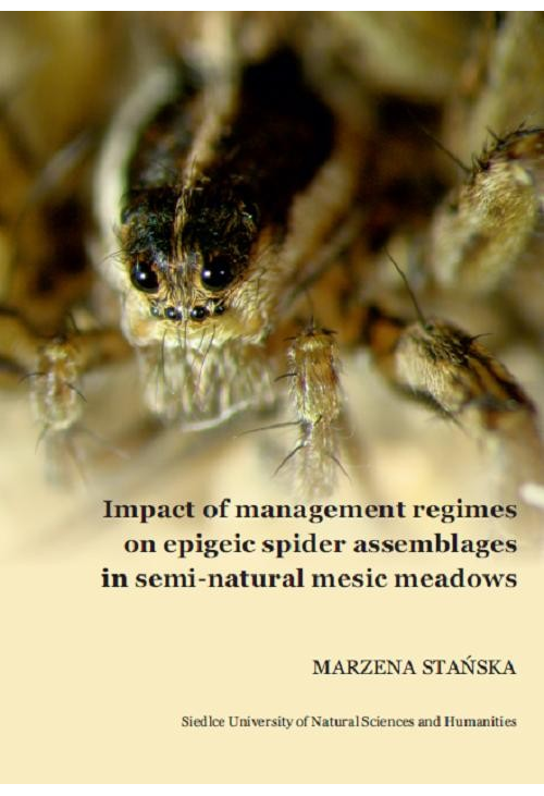 Impact of management regimes on epigeic spider assemblages in semi-natural mesic meadowns