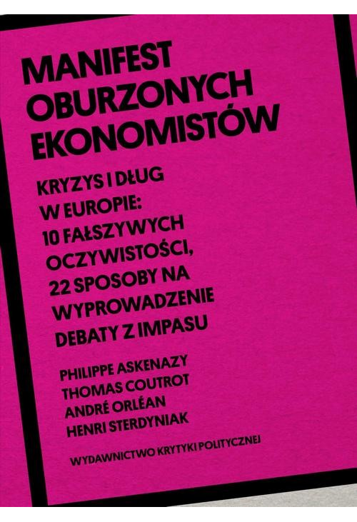 Manifest oburzonych ekonomistów