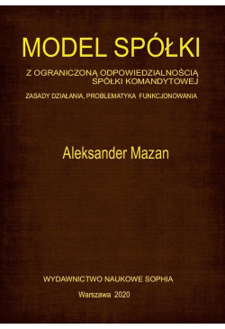 Model spółki z ograniczoną...