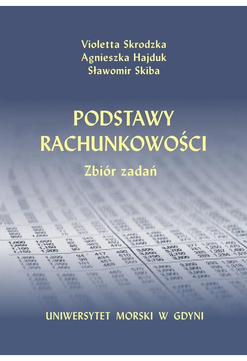 Podstawy rachunkowości. Zbiór zadań