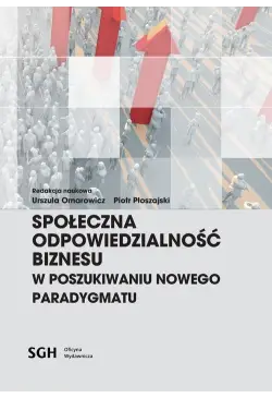 SPOŁECZNA ODPOWIEDZIALNOŚĆ...
