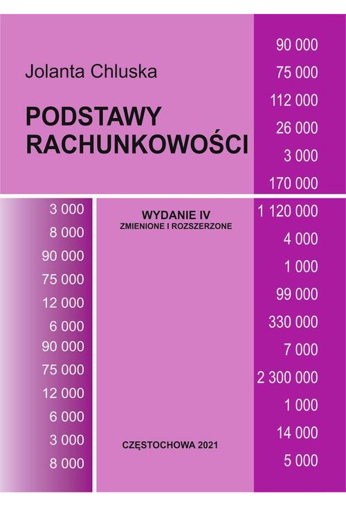 Podstawy rachunkowości. Wyd. 4