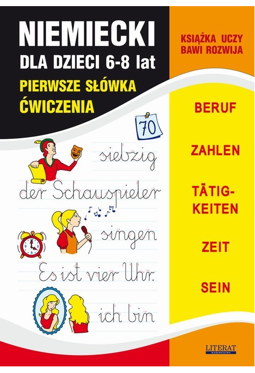 Niemiecki dla dzieci 6-8 lat. Pierwsze słówka. Ćwiczenia