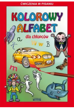 Kolorowy alfabet dla chłopców