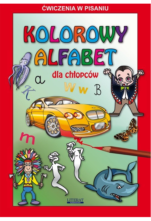 Kolorowy alfabet dla chłopców