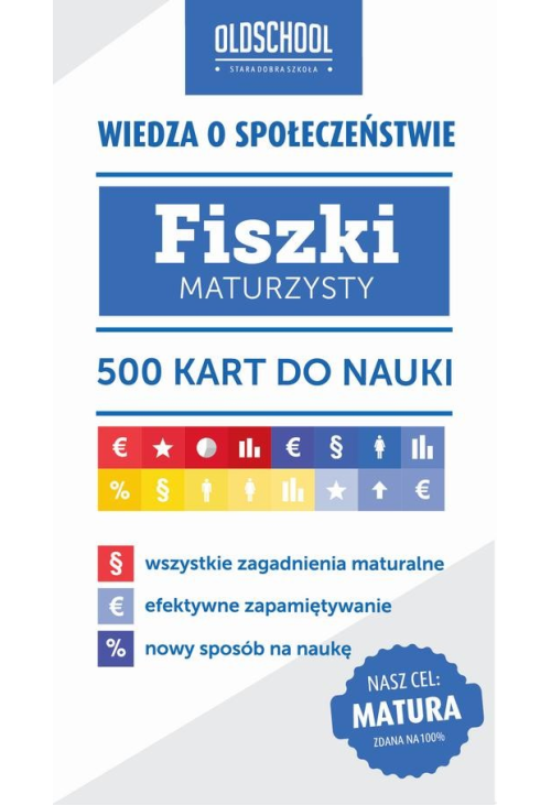 Wiedza o społeczeństwie. Fiszki maturzysty