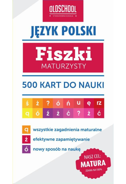 Język polski. Fiszki maturzysty