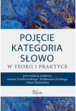 Pojęcie – kategoria – słowo...