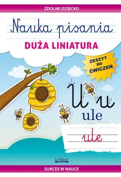 Nauka pisania. Duża liniatura