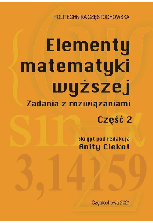 Elementy matematyki wyższej. Cześć 2