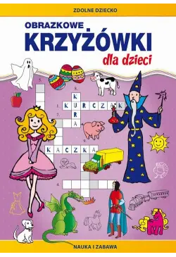 Obrazkowe krzyżówki dla dzieci