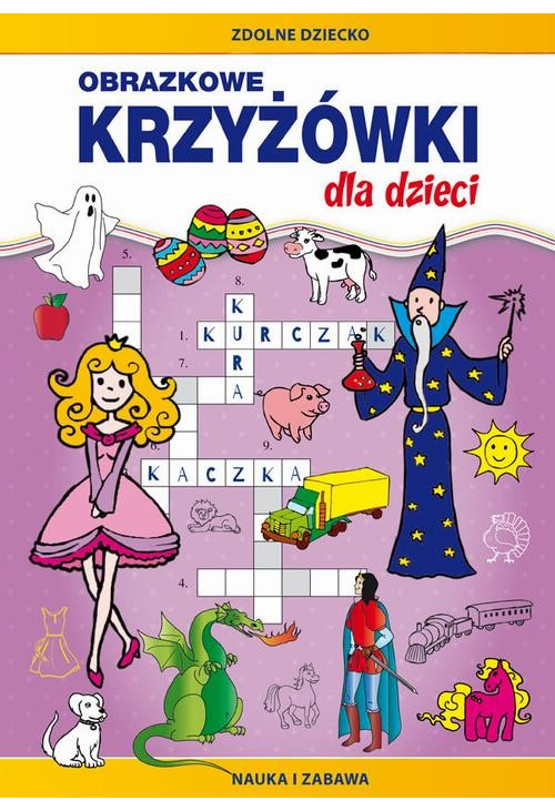 Obrazkowe krzyżówki dla dzieci