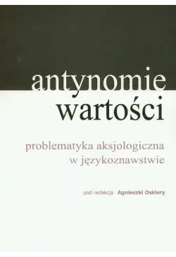 Antynomie wartości –...