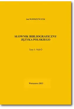 Słownik bibliograficzny...