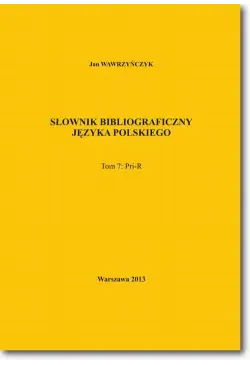Słownik bibliograficzny...