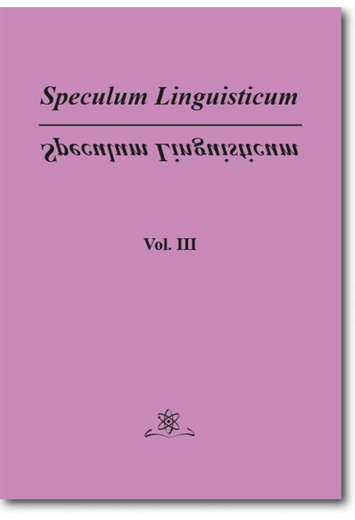 Speculum Linguisticum Vol. 3