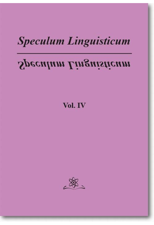 Speculum Linguisticum Vol. 4