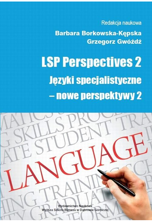 LSP Perspectives 2. Języki specjalistyczne - nowe perspektywy 2