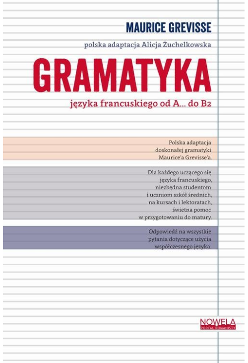 Gramatyka języka francuskiego od A... do B2