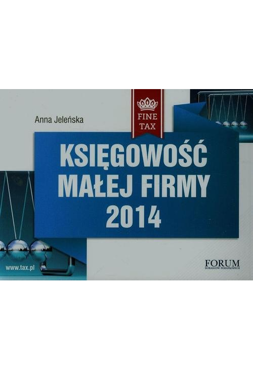 Księgowość małej firmy 2014