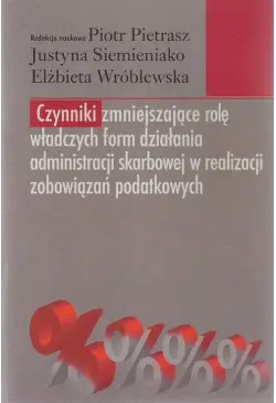 Czynniki zmniejszające rolę...