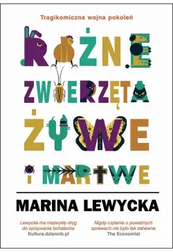 Różne zwierzęta żywe i martwe