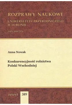 Konkurencyjność rolnictwa...