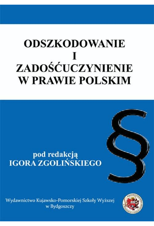 Odszkodowanie i zadośćuczynienie w prawie polskim