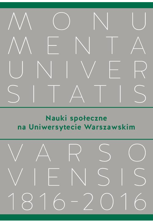 Nauki społeczne na Uniwersytecie Warszawskim