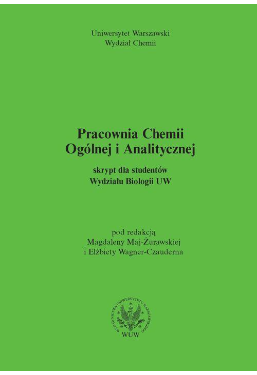 Pracownia chemii ogólnej i analitycznej (2011, wyd. 2)