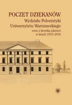 Poczet dziekanów Wydziału...