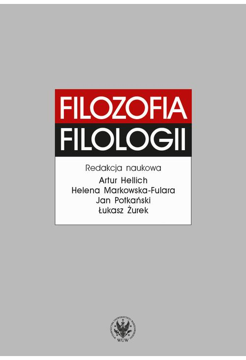 Filozofia filologii