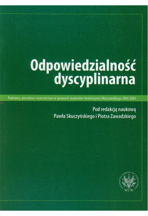 Odpowiedzialność dyscyplinarna