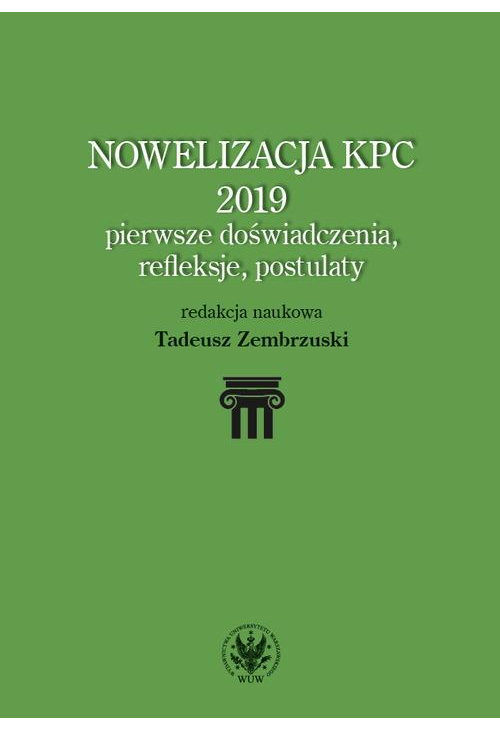 Nowelizacja KPC 2019