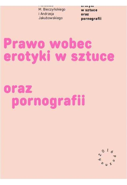 Prawo wobec erotyki w sztuce oraz pornografii