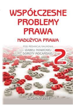 Współczesne problemy prawa....