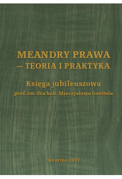 Meandry prawa - teoria i...