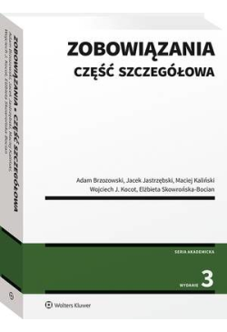 Zobowiązania. Część...