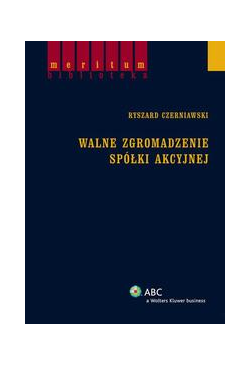 Walne zgromadzenie spółki...