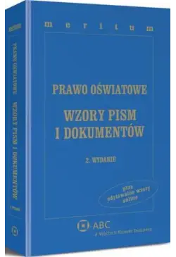 Prawo oświatowe. Wzory pism...