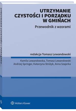 Utrzymanie czystości i...