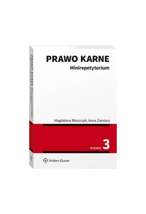 Prawo karne. Minirepetytorium