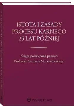 Istota i zasady procesu...