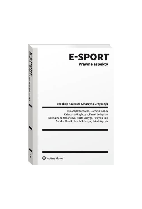 E-sport. Prawne aspekty