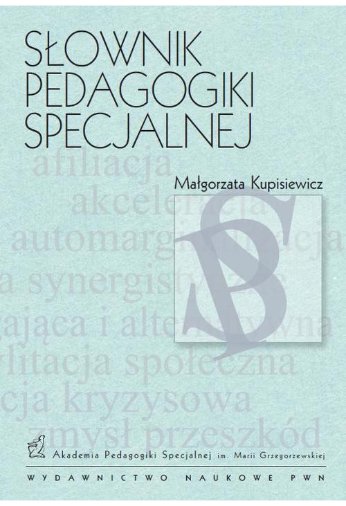 Słownik pedagogiki specjalnej