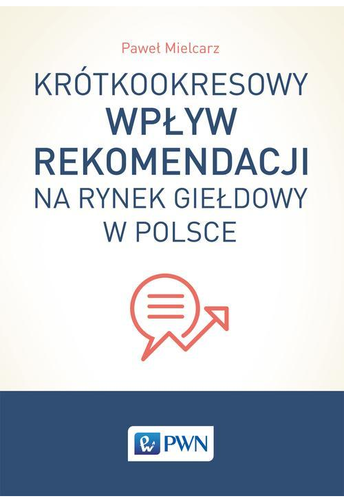 Krótkookresowy wpływ rekomendacji na rynek giełdowy w Polsce