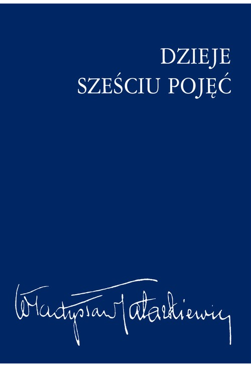 Dzieje sześciu pojęć