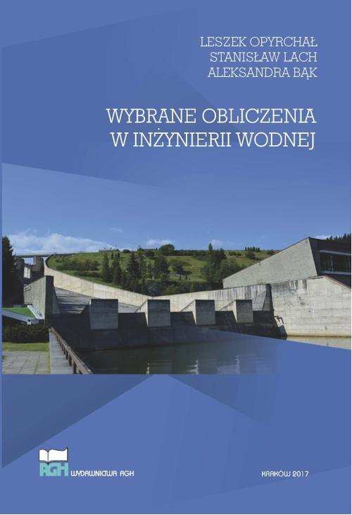 Wybrane obliczenia w inżynierii wodnej