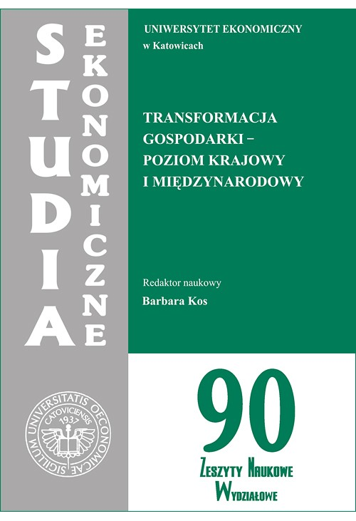 Transformacja gospodarki - poziom krajowy i międzynarodowy. SE 90