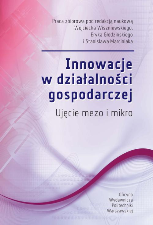 Innowacje w działalności gospodarczej. Ujęcie mezo i mikro